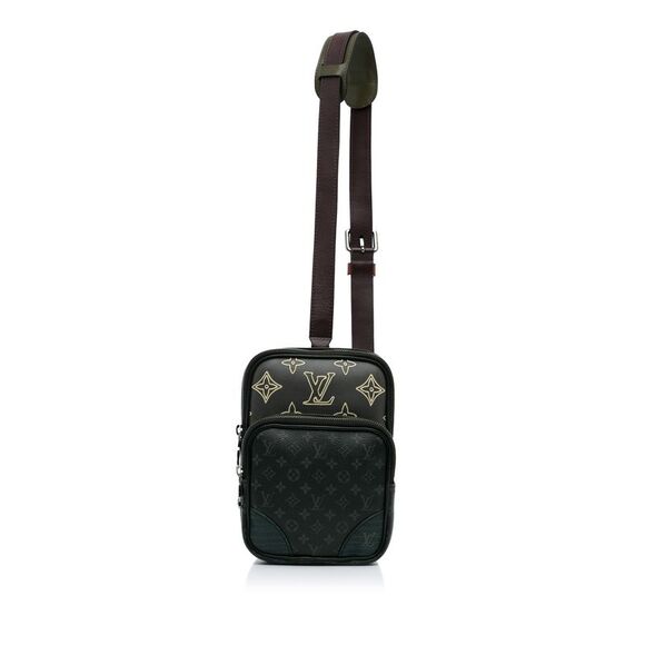 louis vuitton Handbags - Pre Loved louis vuitton Crossbody Bag Monogram Design Women Black Crossbody Bags